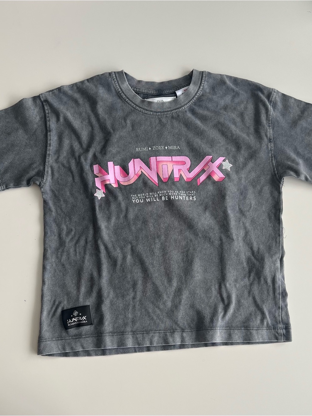 Zara x Kpop Demon Hunters T-shirt 6-7 yr